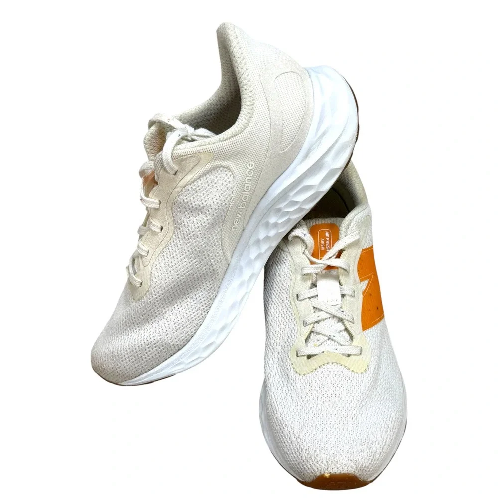 New Balance Fresh Foam Arishi v4 Women 7.5 D Wide Sea Salt Orange WARISFC4